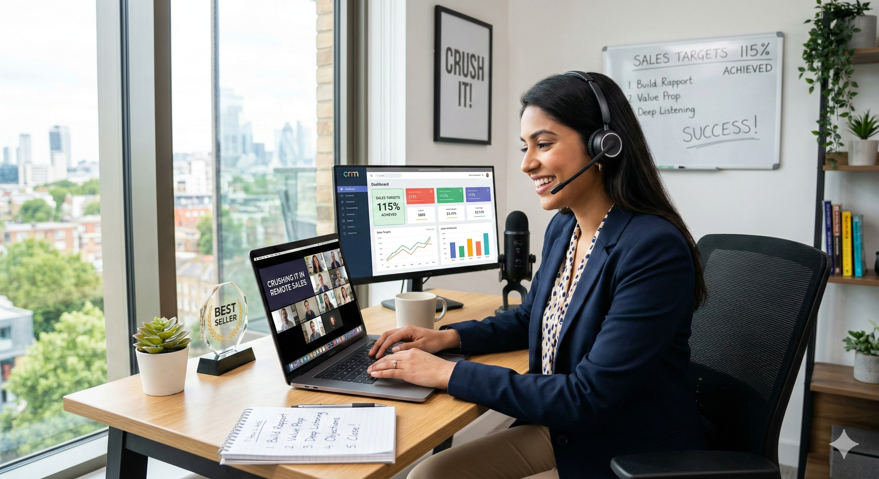 5 Tips for Crushing It in Remote Sales